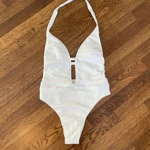 Abercrombie & Fitch One Piece Halter Bathing Suit